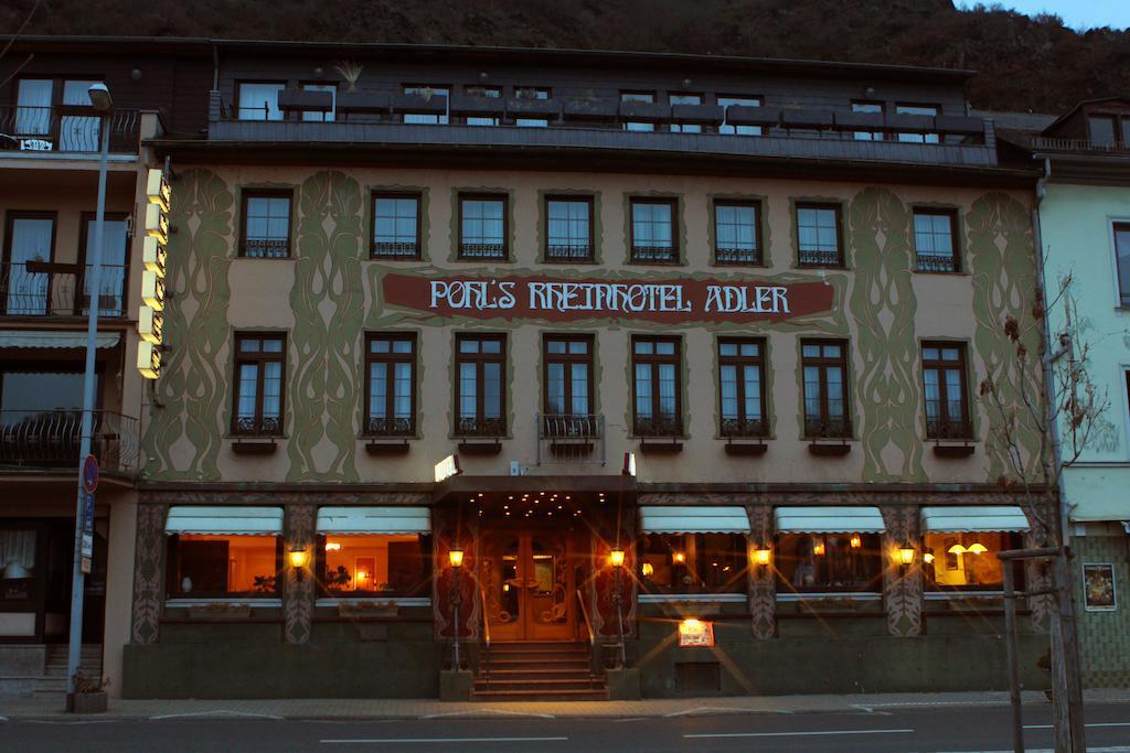 Pohl'S Rheinhotel Adler Sankt Goarshausen Exterior photo